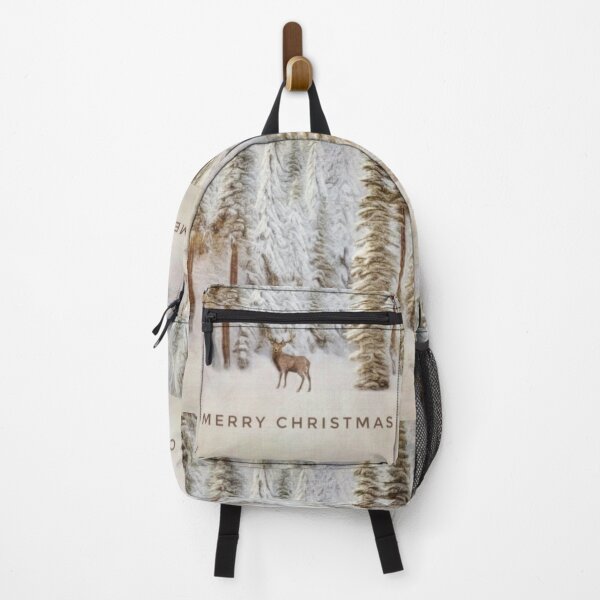 Item preview, Christmas Mood With A Deer In The Snowy Forest  designed and sold by Pretty-Bird.