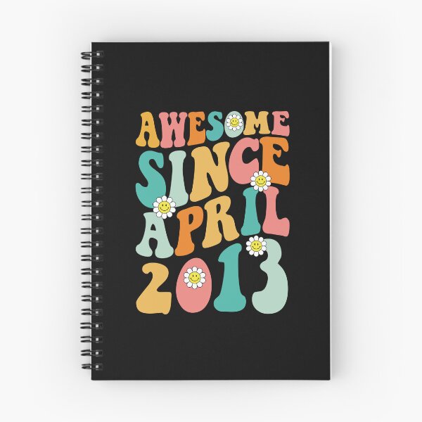 Item preview, Awesome Since April 2013 | Made In 2013 | Retro Groovy Birthday designed and sold by Christina-grich.