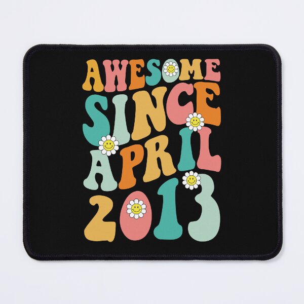 Item preview, Awesome Since April 2013 | Made In 2013 | Retro Groovy Birthday designed and sold by Christina-grich.