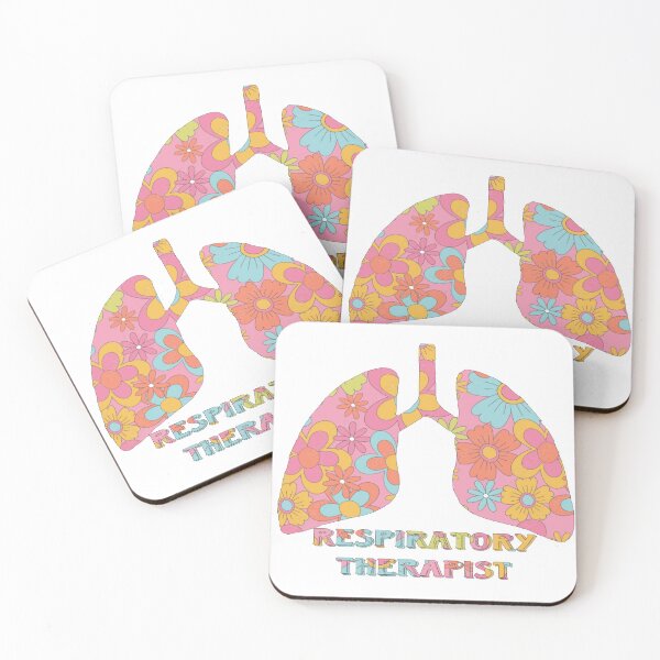 Item preview, Pink Floral Retero Respiratory Therapist designed and sold by natnat7w.