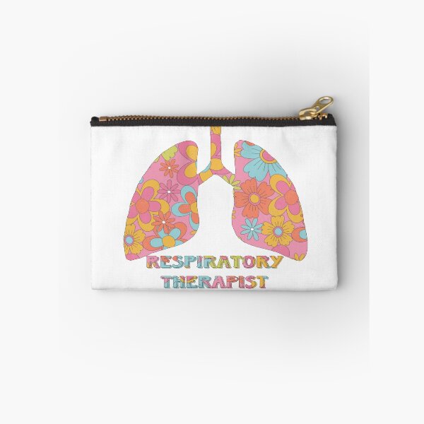 Item preview, Pink Floral Retero Respiratory Therapist designed and sold by natnat7w.