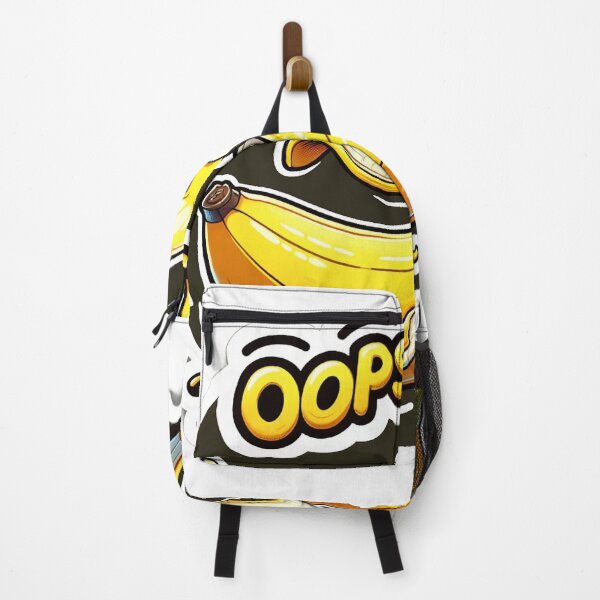 Artikelvorschau, Whimsical Banana Slip Sticker - 'Oops!' Comical Design entworfen und verkauft von The-Library.