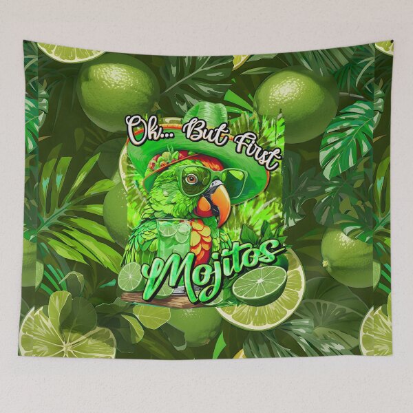 Item preview, Ok.. But First Mojitos: A Parrot's Prescription for Priority designed and sold by MindWave THC.