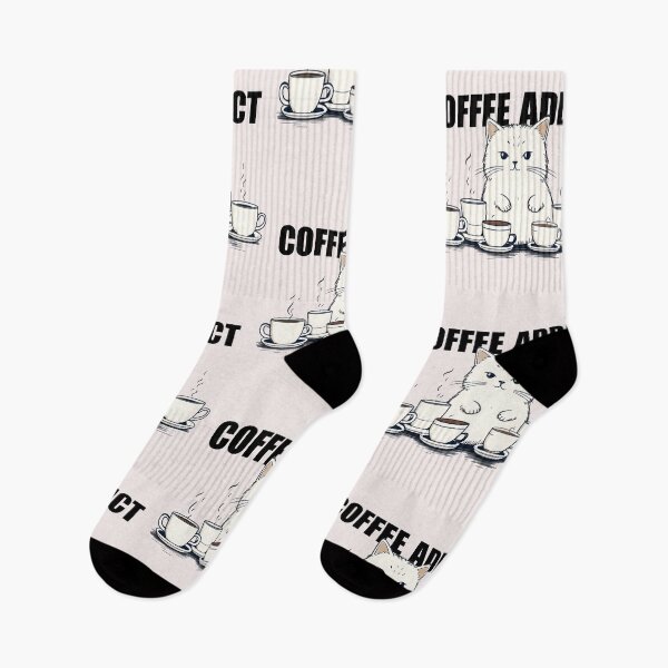 Item preview, Kitty Coffee Addict designed and sold by Catophile.