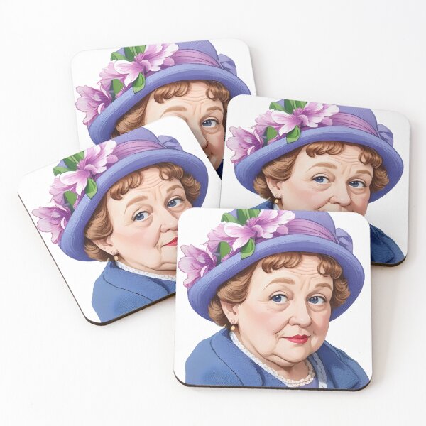 Item preview, Hyacinth Bucket Character Illustration designed and sold by aiartbay.