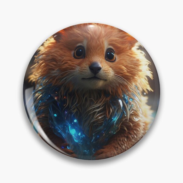 Item preview, cute fluffy wild creature designed and sold by YAZEED15.