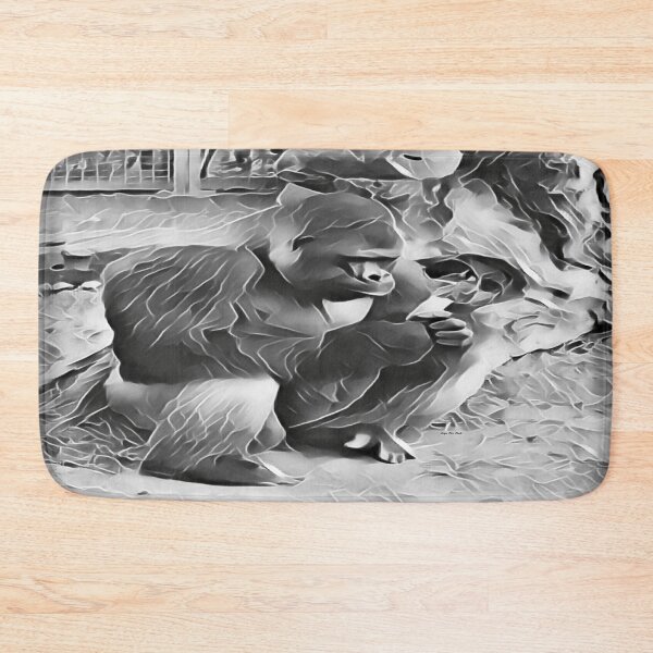 Item preview, Silverback Contemplation Retro designed and sold by ZaryaParx.