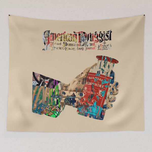 Item preview, American Druggist Vintage Graffiti designed and sold by blackink-design.