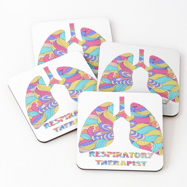 Item preview, Wavy Colorful Respiratory Therapist designed and sold by natnat7w.