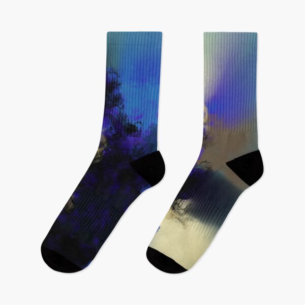 Item preview, On The Verge - Blue Brown Beige Abstract designed and sold by Joey Santiago.