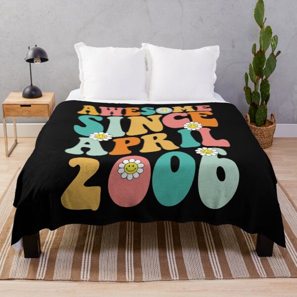 Item preview, Awesome Since April 2006 | Made In 2006 | Retro Groovy Birthday designed and sold by Christina-grich.