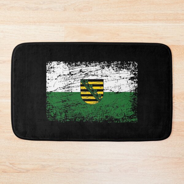 Item preview, Saxony flag used look designed and sold by GeogDesigns.