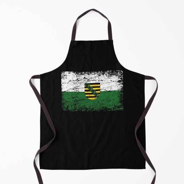 Item preview, Saxony flag used look designed and sold by GeogDesigns.