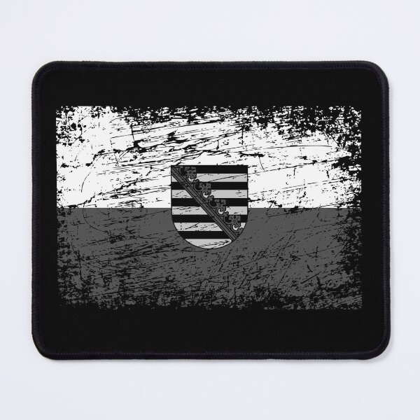Item preview, Saxony flag used look designed and sold by GeogDesigns.
