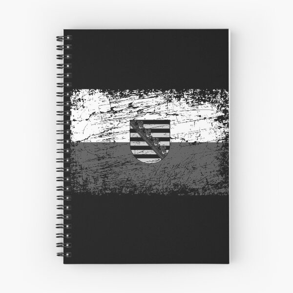 Item preview, Saxony flag used look designed and sold by GeogDesigns.