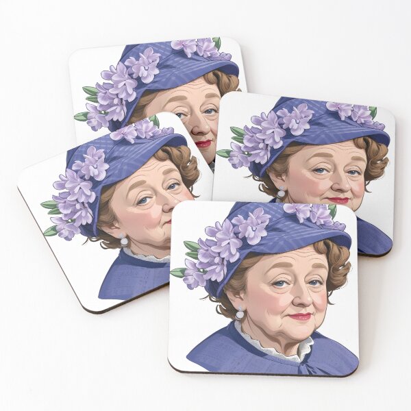 Item preview, Hyacinth Bucket Character Illustration designed and sold by aiartbay.