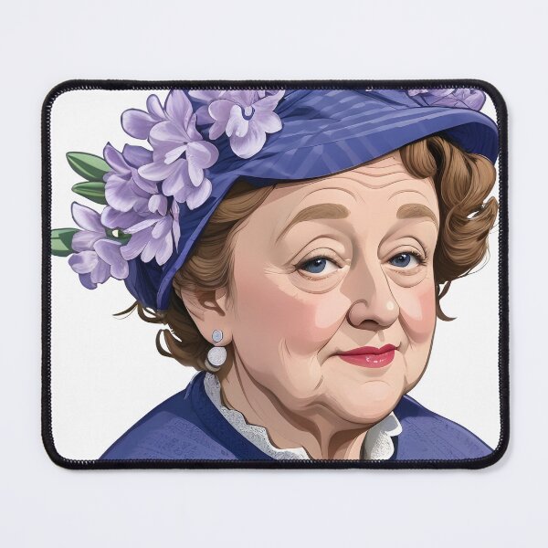 Item preview, Hyacinth Bucket Character Illustration designed and sold by aiartbay.