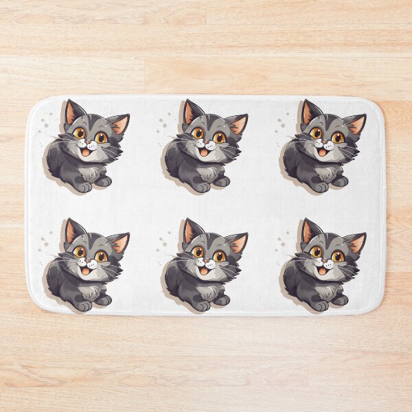 Item preview, Happy smiling cat designed and sold by GoodThings66.