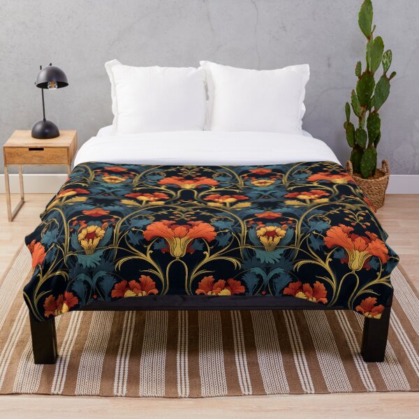 Item preview, Floral Nouveau - Golden Iris designed and sold by Senjata Witt.