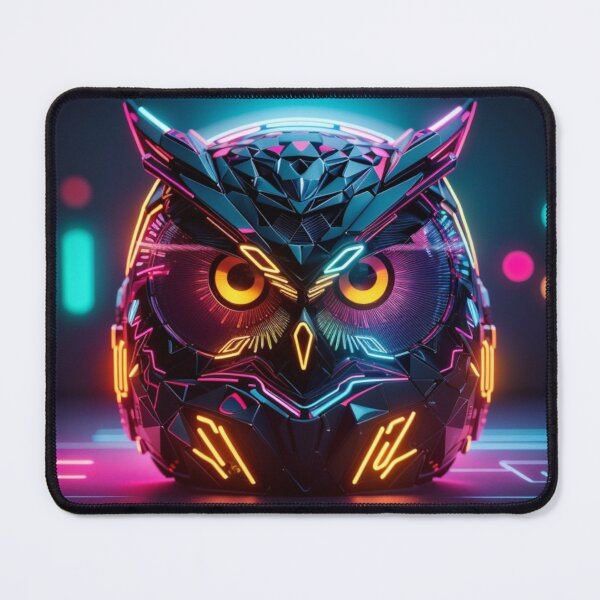Item preview, 001 Cyberpunk Owl designed and sold by Alexis Art Collection.