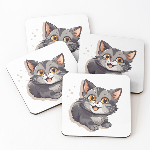 Item preview, Happy smiling cat designed and sold by GoodThings66.