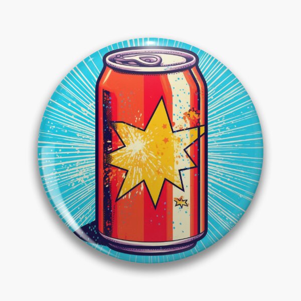 Item preview, pop art can of soda/pop designed and sold by By The Moon.