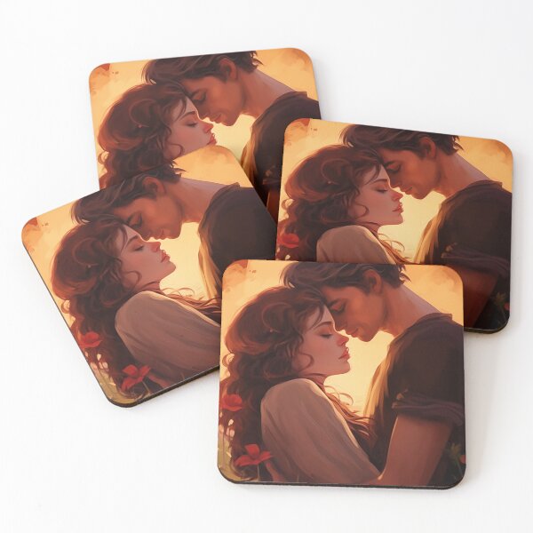 Item preview, Roman and Iris Divine Rivals Fanart designed and sold by faewildlingart.
