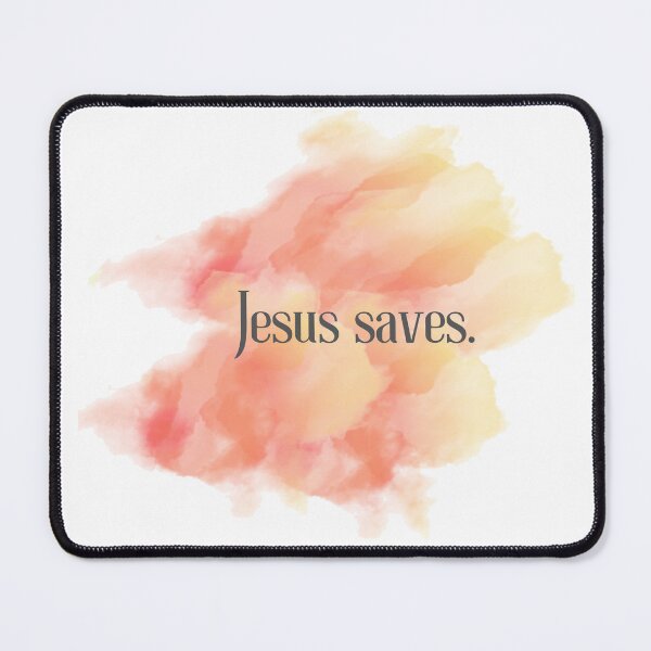Item preview, Jesus Saves designed and sold by MossHollow.