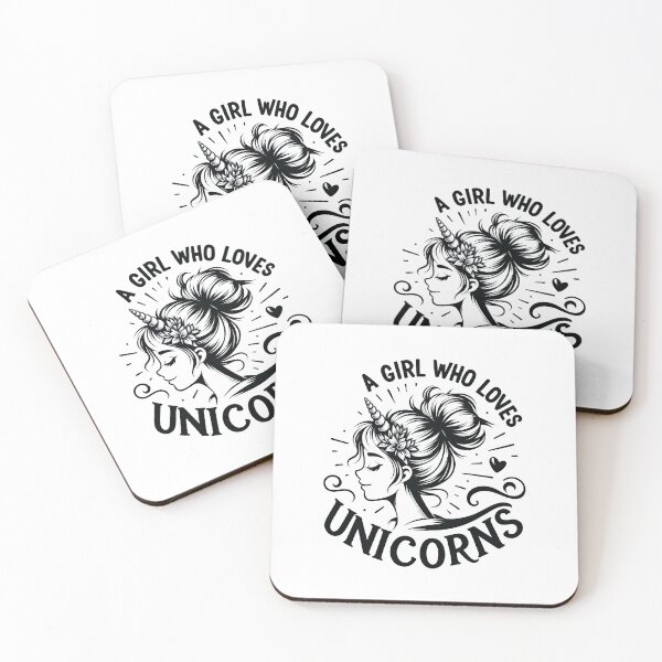 Item preview, Just a girl who love for Unicorns - Casual Everyday Style designed and sold by MAPDDesigns.