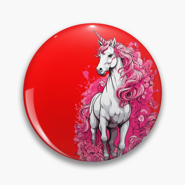 Artikelvorschau, Kreatur und Blumen, ein rosa Einhorn entworfen und verkauft von PETS ABC.