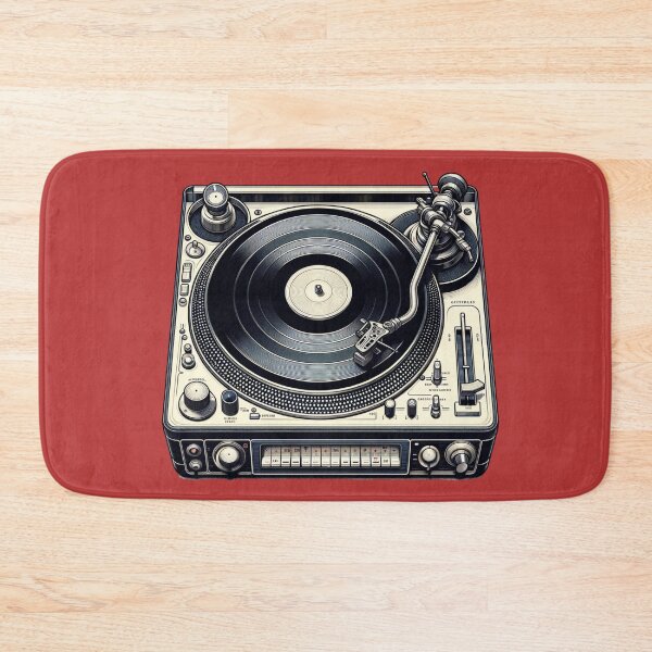 Item preview, RETRO VINTAGE RECORD PLAYER designed and sold by HYPeR-NaTUrE.