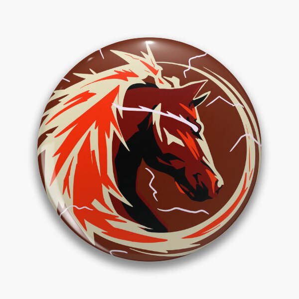Item preview, Charging Thunder (Red) designed and sold by Charcoalart.