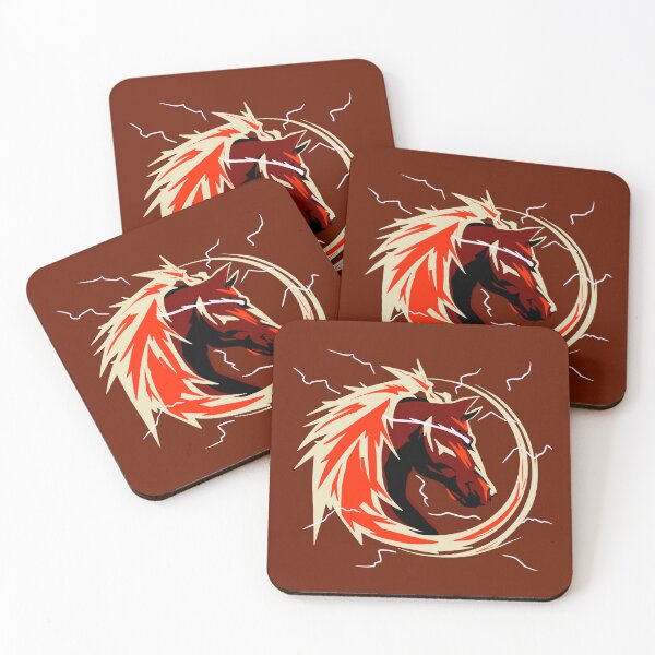 Item preview, Charging Thunder (Red) designed and sold by Charcoalart.