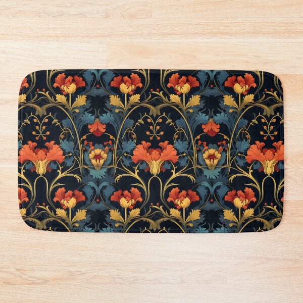 Item preview, Floral Nouveau - Golden Iris designed and sold by Senjata Witt.
