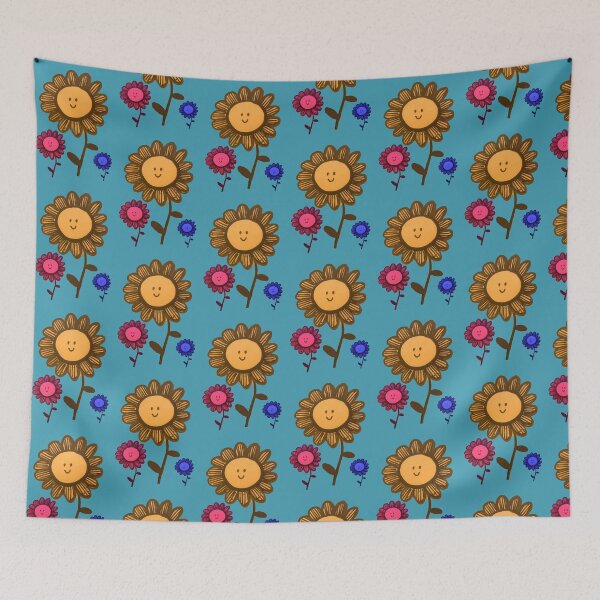Item preview, Bright flowers designed and sold by Seeyouspoon.
