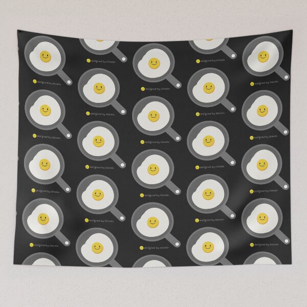 Item preview, a cute fried egg,smile designed and sold by zzzozzo.