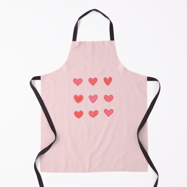 Item preview, Red and pink heart doodles set designed and sold by wonderxwander.