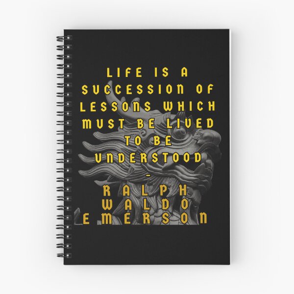 Item preview, Life is a succession... Ralph Waldo Emerson designed and sold by SaculusMadness.