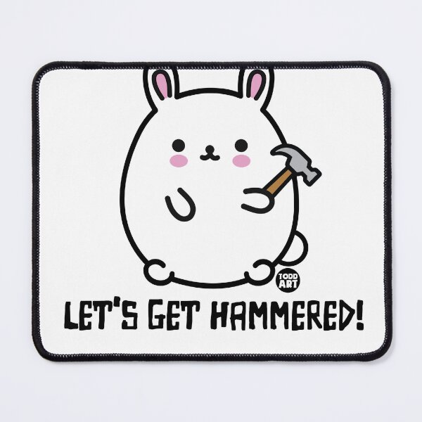 Item preview, BAD BUNNY - LETS GET HAMMERED designed and sold by TODD GOLDMAN.