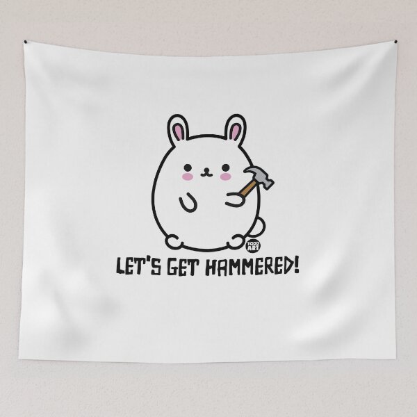 Item preview, BAD BUNNY - LETS GET HAMMERED designed and sold by TODD GOLDMAN.