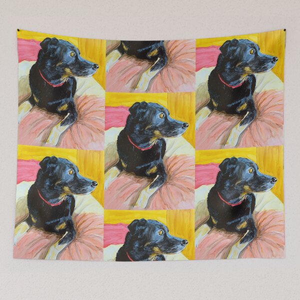 Item preview, Portrait of a pupper designed and sold by Marcella Chapman.