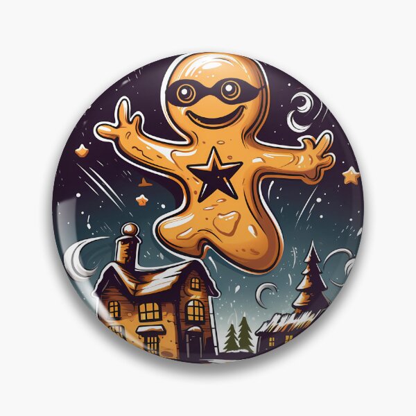 Artikelvorschau, Lebkuchen-Ninja-Mann entworfen und verkauft von NBazilenco.