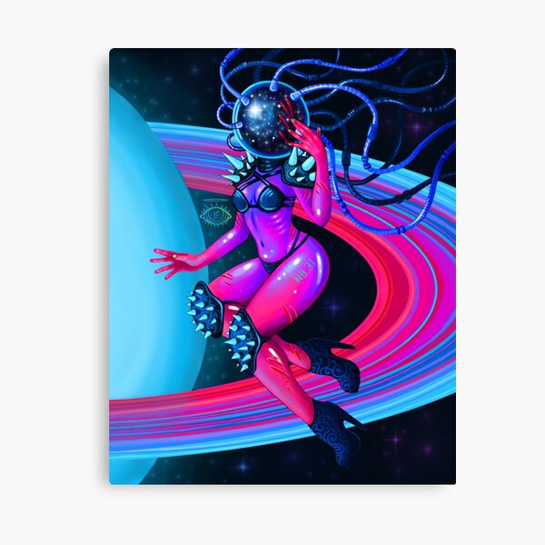 Space Warrior 2 Canvas Print