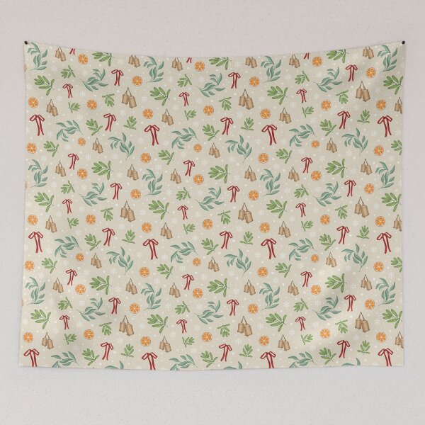 Item preview, Victorian Chic Christmas Pattern designed and sold by rageofthenerd.