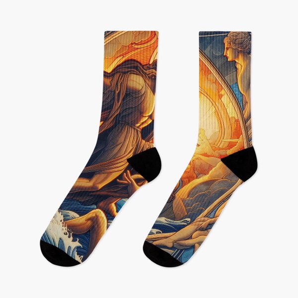 Item preview, Prometheus Stealing Fire designed and sold by ClassicRetroism.