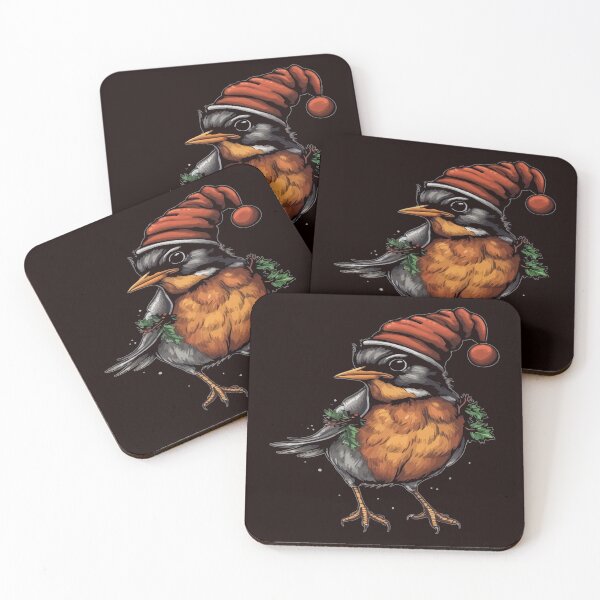 Artikelvorschau, Weihnachtsamerikanischer Rotkehlchen entworfen und verkauft von creativellashop.
