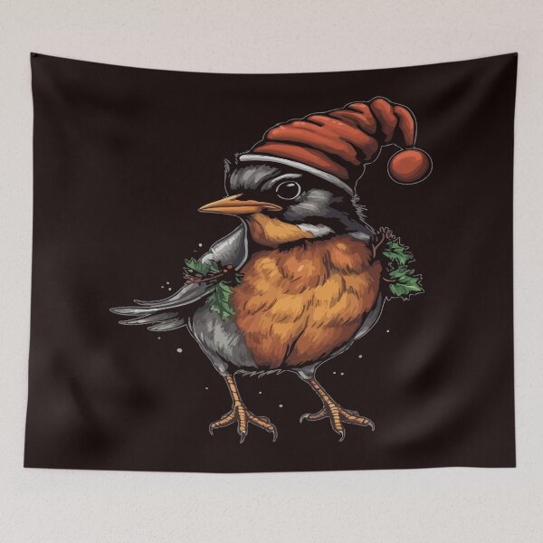 Item preview, Christmas American Robin designed and sold by creativellashop.