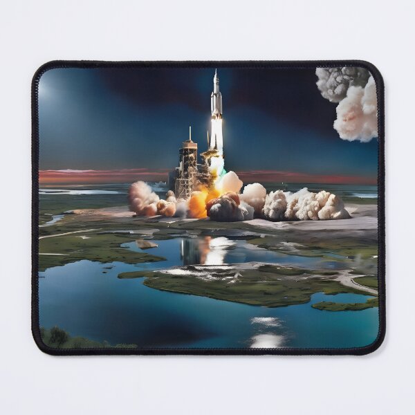 Item preview, The Launch of Apollo 17 designed and sold by Dan Farsaci.