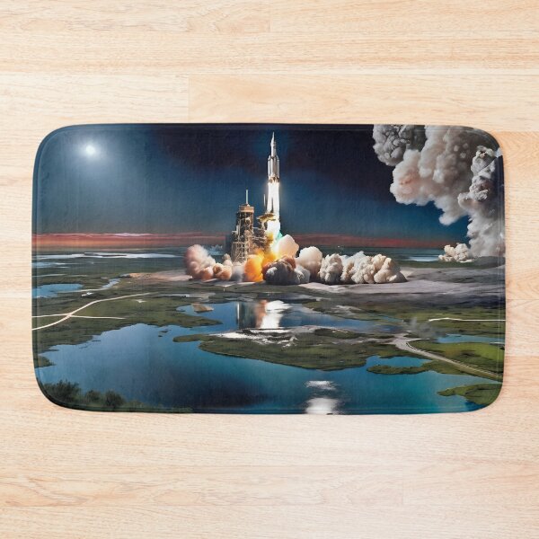 Item preview, The Launch of Apollo 17 designed and sold by Dan Farsaci.