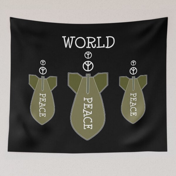 Item preview, World Peace - No War designed and sold by WIZECROW.